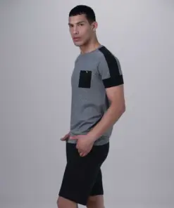 Alternative view of pijama hombre alg/melange