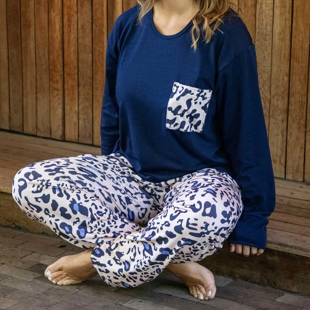 PIJAMA 5-6-7 M/L MODAL PANT.ANIMAL