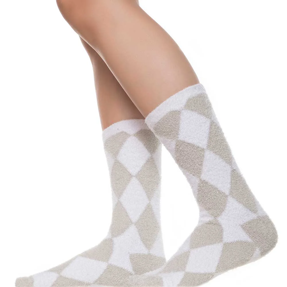 zoquete X12 chenille dama estampado - Imagen 3