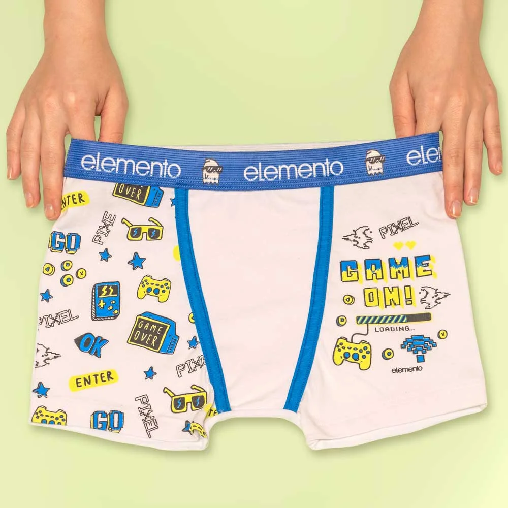 BOXER ALG Y LYCRA ESTAMPADO
