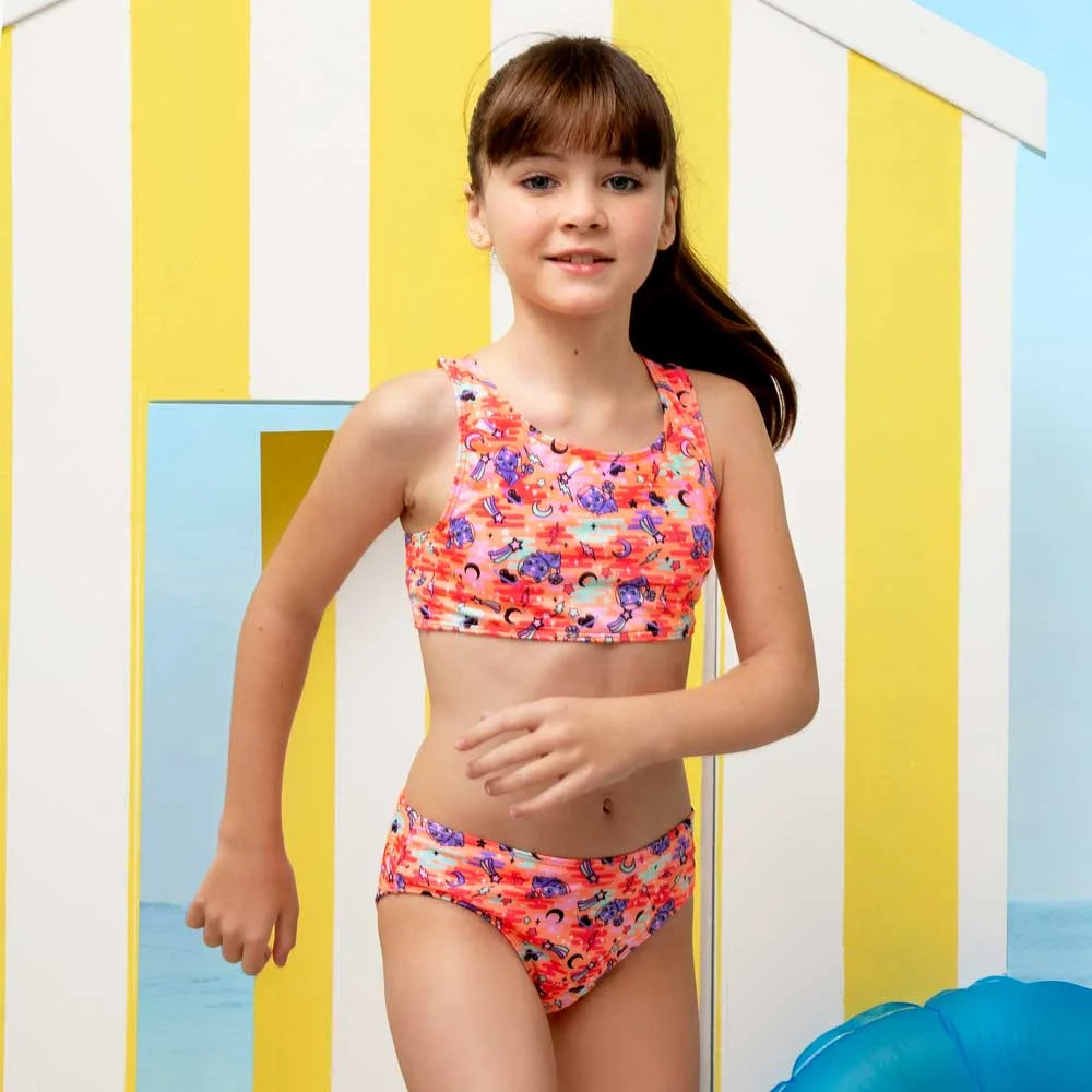 bikini tipo halter cruzado en espalda