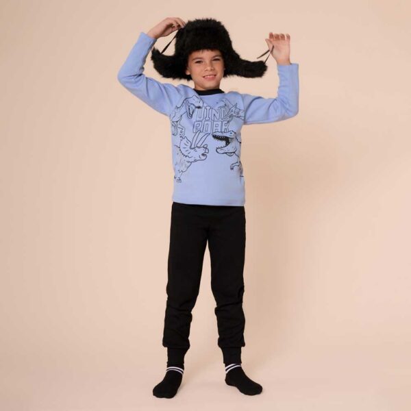 PIJAMA M/L VARON URBAN DINOS INTERLOCK