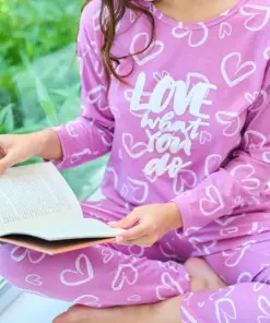 PIJAMA M/L PANT.ESTAMPADO