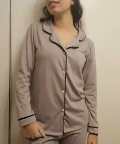 pijama m/l  abotonado