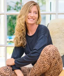PIJAMA M/L PANTALON ESTAMPADO