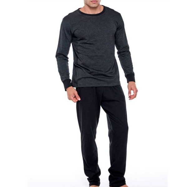 pijama m/l casaca rayada