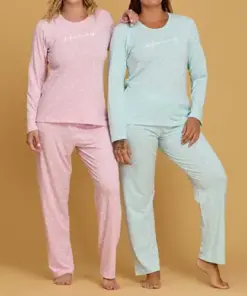PIJAMA M/L MODAL ESTAMPADO