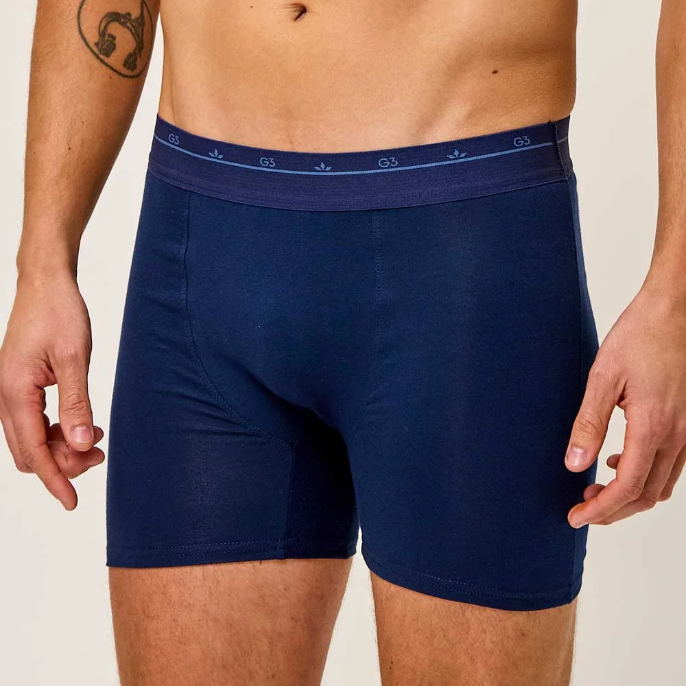 boxer algodon y lycra liso - Imagen 2
