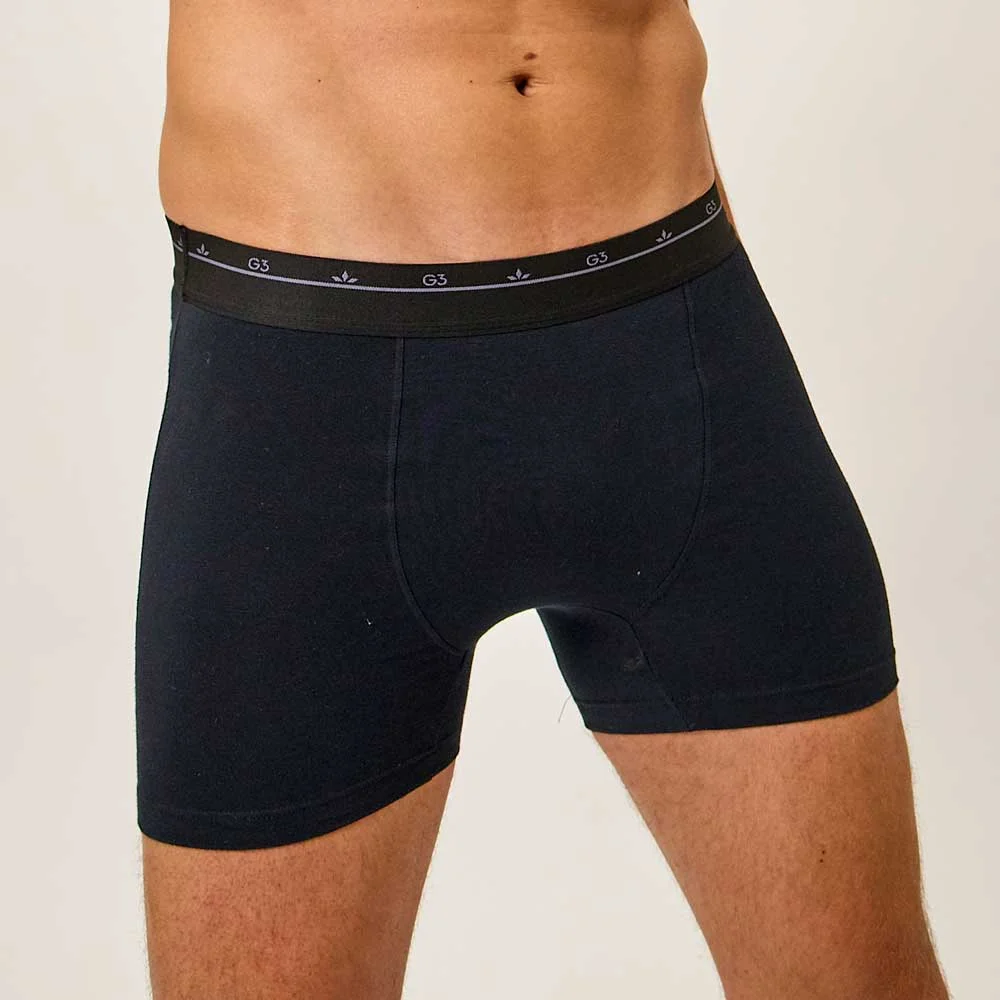 boxer algodon y lycra liso - Imagen 4