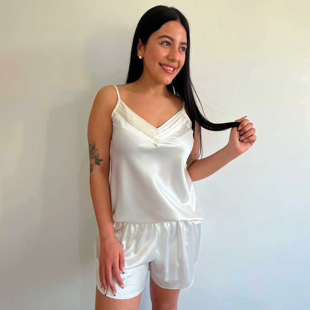 L.NAVARRO 54/58 PIJAMA SEDA
