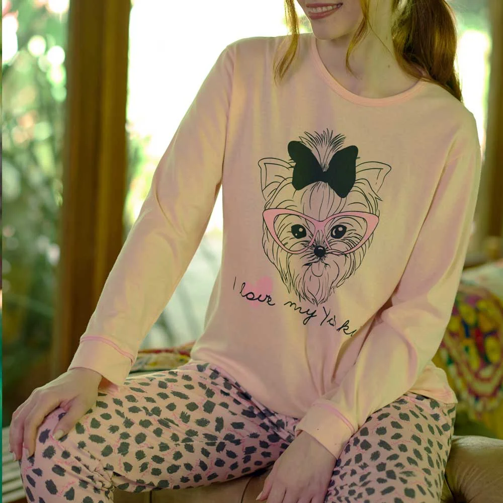 PIJAMA M/L JERSEY ESTAMPADO
