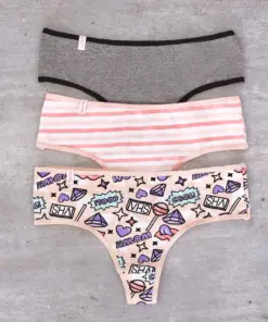 pack culote x3 estampado
