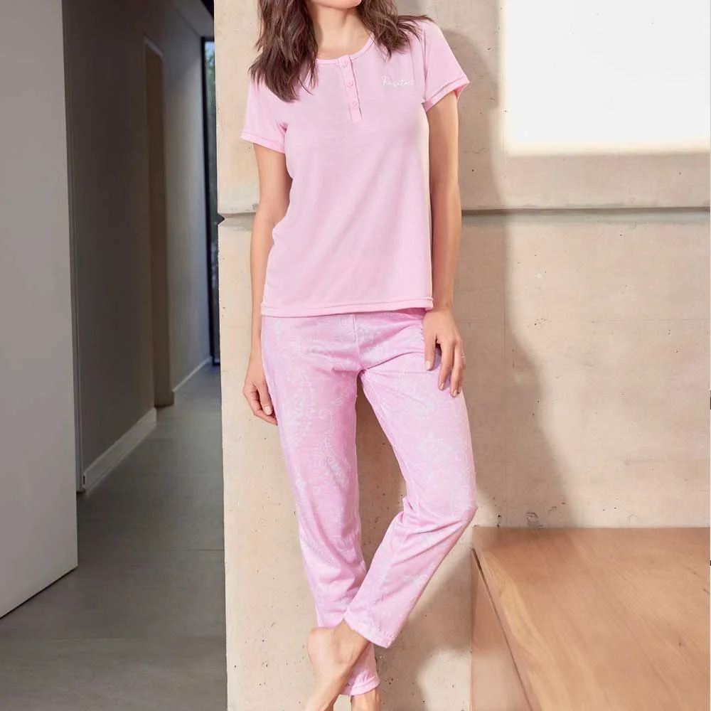pijama m/corta pant.largo t.5-6-7-8