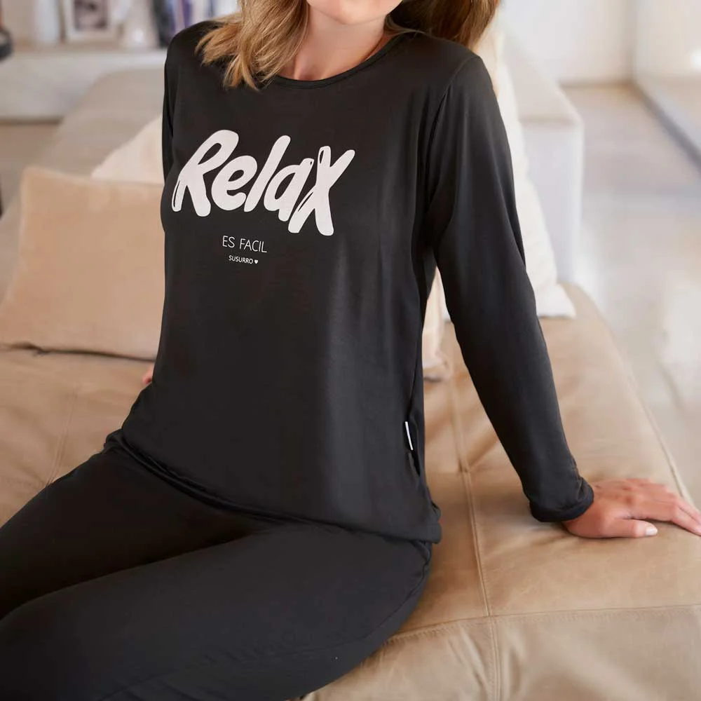 PIJAMA M/L EN MODAL RELAX - Imagen 2