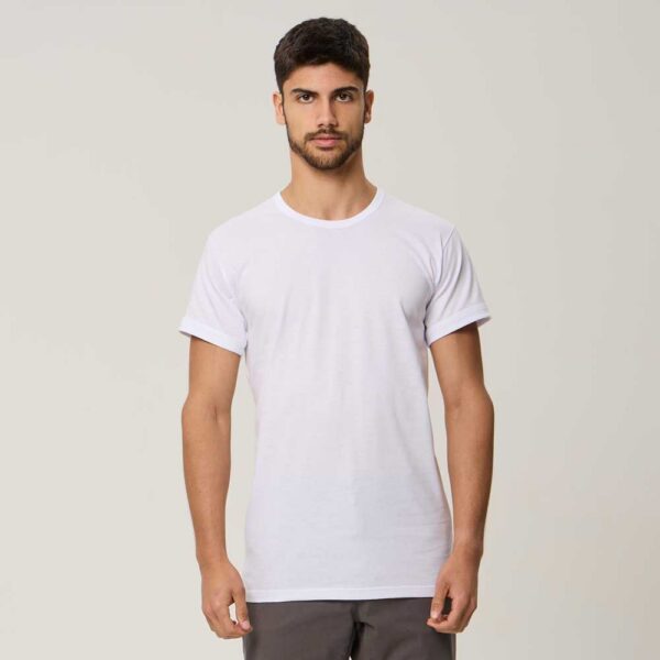 camiseta m/corta jersey c/redondo