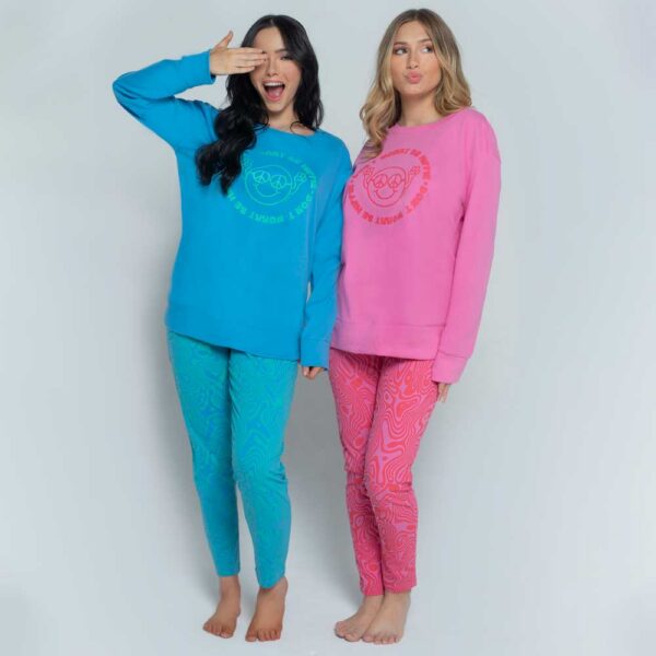 PIJAMA M/L JUVENIL BE HAPPY