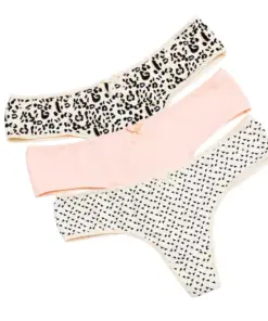 Alternative view of PACK X3 Culotte less alg/lyc c/puntilla