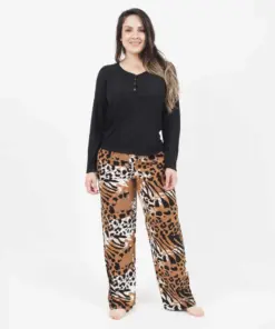 pjama m/l  twill animal